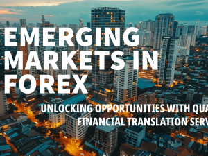 Emerging Markets in Forex: Unlocking Opportunities with Quality Financial Translation Services