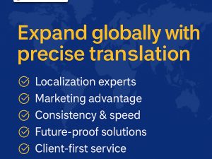Expand Globally with Expert Business Translation